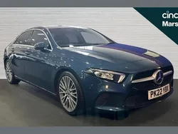 Blue Used 2022 Mercedes A180 Executive Sedan | £18,594 (Good price)