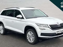 Moon white metallic Used 2017 Skoda Kodiaq SE SUV | £13,778 (Expensive)