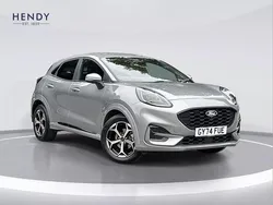 Silver Used 2024 Ford Puma ST-Line SUV | £17,879 (Fair price)