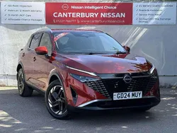 Red Used 2024 Nissan Qashqai N-Connecta SUV | £23,499 (A bit pricey)