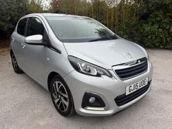 Silver Used 2015 Peugeot 108 Allure Hatchback | £2,995 (Fair price)