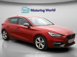 Red Used 2021 Seat Leon FR Hatchback | £14,345 (Fair price)