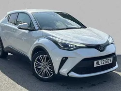 White Used 2022 Toyota C-HR SUV | £19,530 (Fair price)