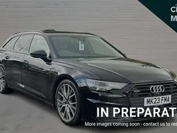 Black Used 2023 Audi A6 Black Edition Estate | £32,681 (Fair price)