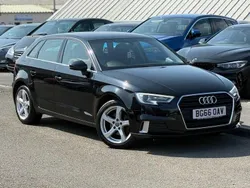 Black Used 2016 Audi A3 Sportback Sport Hatchback | £8,495 (A bit pricey)
