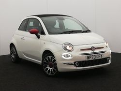 White Used 2023 Fiat 500C Red Cabriolet | £12,998 (Fair price)