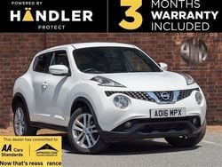 White Used 2016 Nissan Juke Acenta Premium SUV | £4,795 (Fair price)