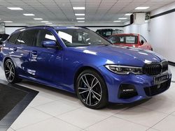 Blue Used 2020 BMW 330e M Sport Estate | £25,449 (Expensive)
