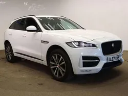 White Used 2017 Jaguar F-Pace R-Sport SUV | £14,995 (Fair price)