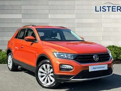 Energetic orange Used 2020 VW T-Roc SE SUV | £17,890 (Fair price)