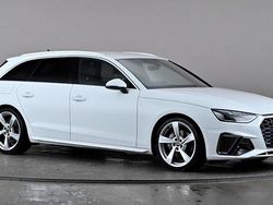 White Used 2022 Audi A4 S-Line Estate | £25,998 (A bit pricey)