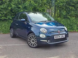 Blue New 2025 Fiat 500 Hatchback | £17,298 (Expensive)