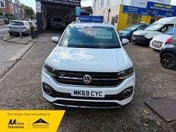 White Used 2019 VW T-Cross R-line SUV | £15,995 (Good price)