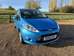 Blue Used 2010 Ford Fiesta Zetec Hatchback | £1,975 (Super price)