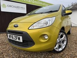 Yellow Used 2016 Ford Ka Zetec Hatchback | £3,495 (Super price)