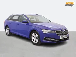Blue Used 2021 Skoda Superb SE Technology Estate | £19,695 (Fair price)