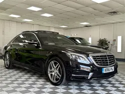 Black Used 2016 Mercedes S350 AMG line Sedan | £32,991