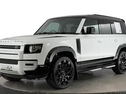 White Used 2021 Land Rover Defender HSE SUV | £58,920 (Fair price)