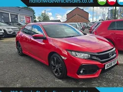 Red Used 2018 Honda Civic SR Hatchback | £11,840 (Good price)