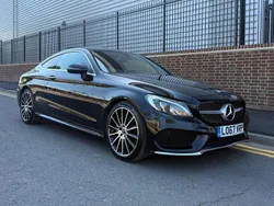 Black Used 2017 Mercedes C220 AMG Line Premium Coupe | £14,995 (Fair price)