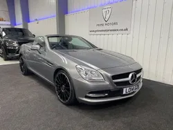 Silver Used 2014 Mercedes SLK250 Cabriolet | £6,749 (Super price)