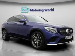 Blue Used 2018 Mercedes GLC250 AMG line Coupe | £22,200 (Fair price)