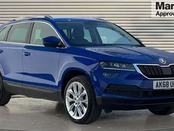 Blue Used 2018 Skoda Karoq SE L SUV | £16,234 (Fair price)