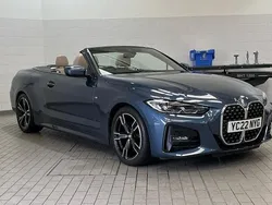 Blue Used 2022 BMW 420 M Sport Cabriolet | £29,750 (Fair price)