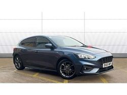 Blue Used 2019 Ford Focus ST-Line Hatchback | £10,366 (Fair price)