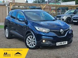 Blue Used 2016 Renault Kadjar Dynamique SUV | £8,990 (Fair price)