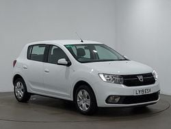 White Used 2019 Dacia Sandero Comfort Hatchback | £7,998 (Fair price)