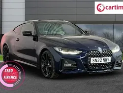 Blue Used 2022 BMW 420 M Sport Coupe | £29,500 (Fair price)
