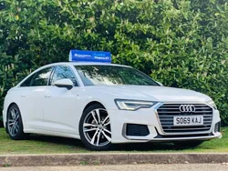 White Used 2019 Audi A6 S-Line Sedan | £13,990