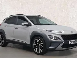 Grey Used 2023 Hyundai Kona Premium SUV | £15,693 (Fair price)