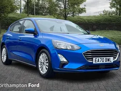 Blue Used 2020 Ford Focus Titanium Hatchback | £11,922 (Fair price)