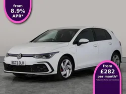 White Used 2022 VW Golf VIII GTE Hatchback | £20,630 (Fair price)