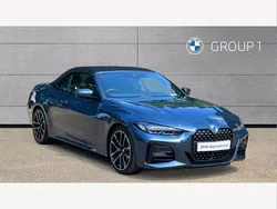 Blue Used 2023 BMW 420 M Sport Cabriolet | £37,995 (A bit pricey)