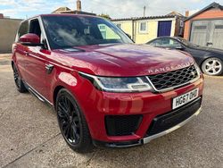 Red Used 2018 Land Rover Range Rover Sport HSE SUV | £25,995 (Fair price)