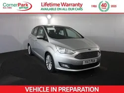 Silver Used 2017 Ford C-MAX Titanium MPV | £9,499 (Fair price)