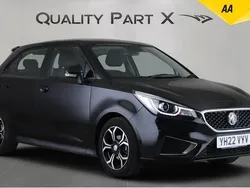 Black Used 2022 MG MG3 Exclusive Hatchback | £8,650 (Good price)