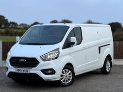White Used 2022 Ford Transit Custom Limited Van | £18,450 (Good price)