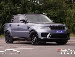 Blue Used 2021 Land Rover Range Rover Sport HSE SUV | £31,599 (Good price)