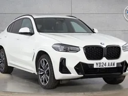 White Used 2024 BMW X4 M Sport SUV | £49,150 (Super price)
