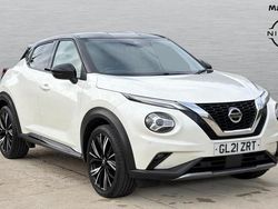 White Used 2021 Nissan Juke Tekna+ SUV | £13,954 (Fair price)