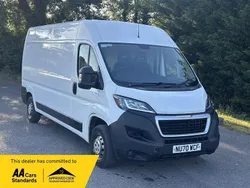 White Used 2020 Peugeot Boxer S Van | £10,000 (Fair price)