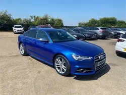 Blue Used 2015 Audi S6 Advanced Sedan | £21,450 (Fair price)