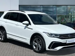 Pure white Used 2023 VW Tiguan R-line Edition SUV | £27,952 (Fair price)