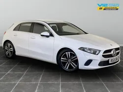 White Used 2021 Mercedes A180 Hatchback | £12,495 (Super price)