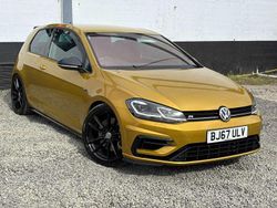 Yellow Used 2017 VW Golf VII R Hatchback | £16,495 (Fair price)