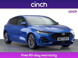Blue Used 2024 Ford Focus ST-Line X Hatchback | £19,099 (Fair price)